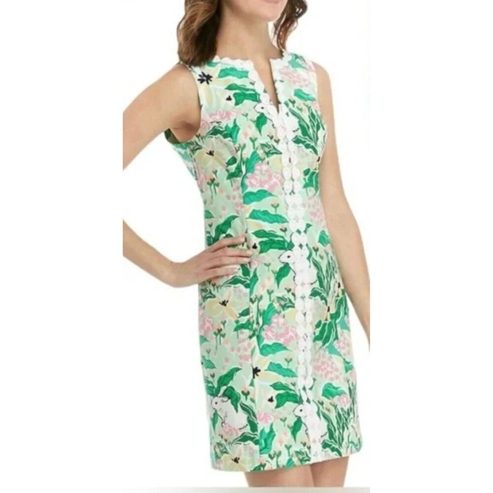 New w Tags, Crown & Ivy Bunny Floral Sleeveless Dress Size 16 - Picture 1 of 8